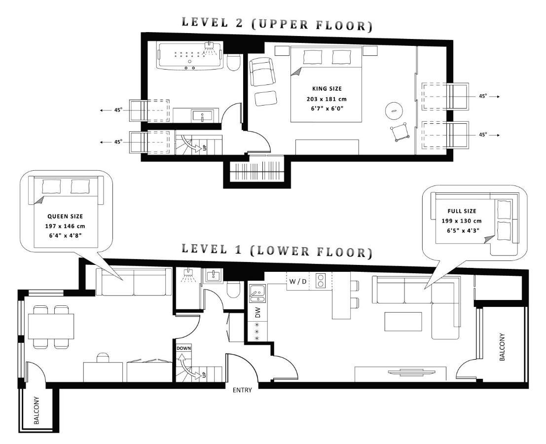 Unique Luxurious Jacuzzi Penthouse Duplex In City Center! 2 Baths! Free Parking! Софія Екстер'єр фото